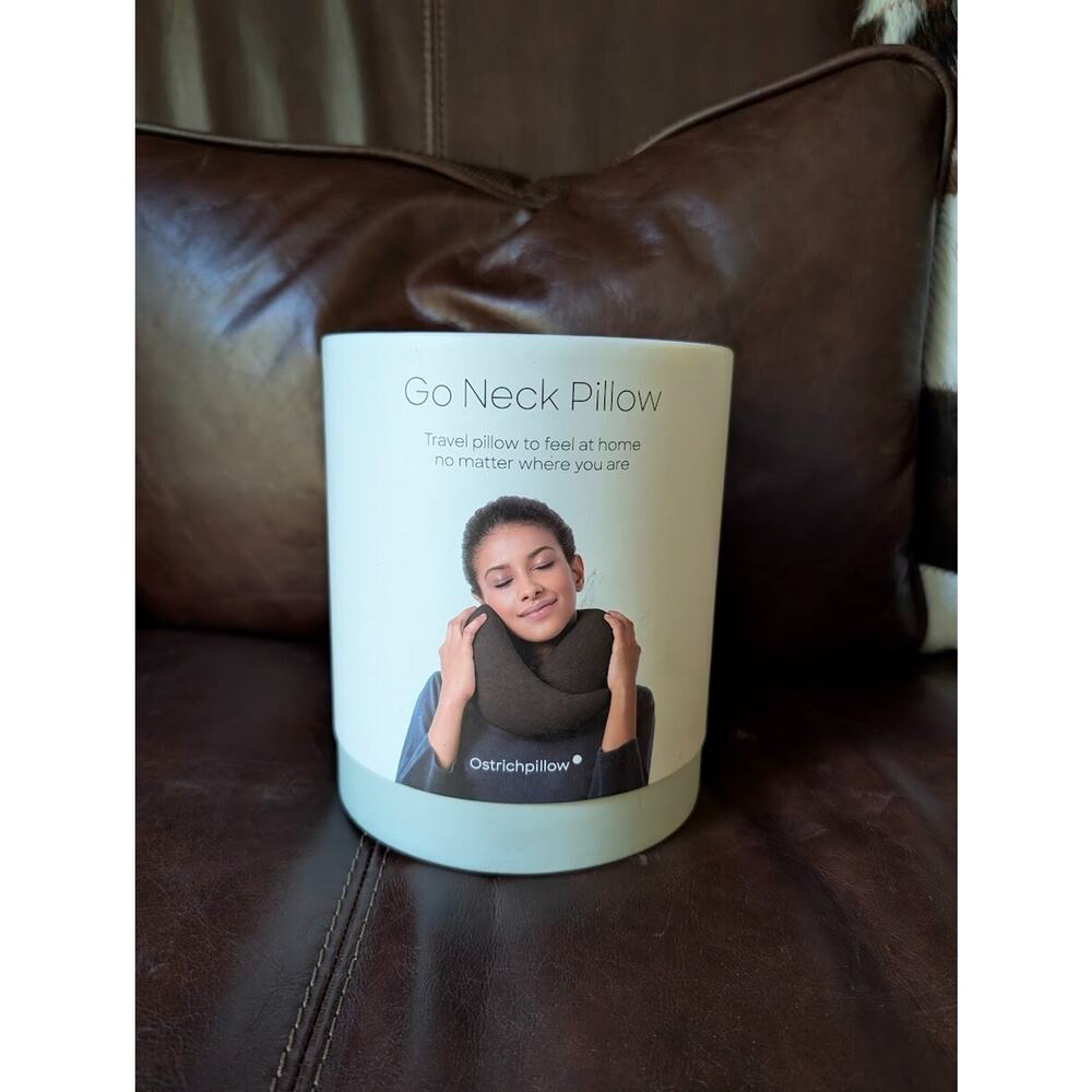 Ostrich Pillow Go Neck Pillow Luxury Travel Comfort - Dark Night